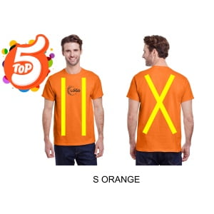 Adult Heavy Cotton Safety Tee