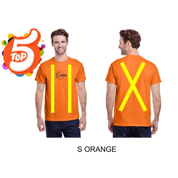 Adult Heavy Cotton Safety Tee