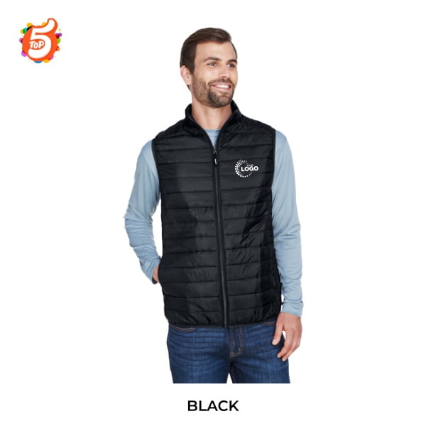 Mens Prevail Packable Puffer Vest