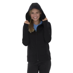 Game Day Performance Fleece Full Zip Hooded Ladies Sweatshirt