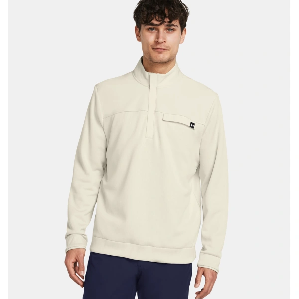 Mens UA Storm Golf Sweater Quarter Zip