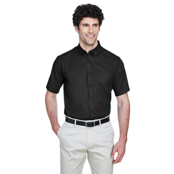 Mens Optimum Short Sleeve Button Up