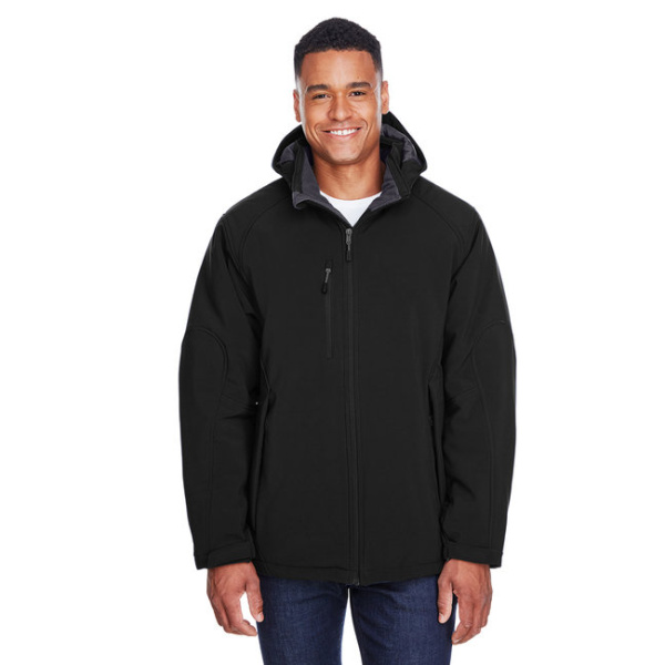 SALE Mens Glacier Insulated Soft Shell Jacket with Detachable Hood