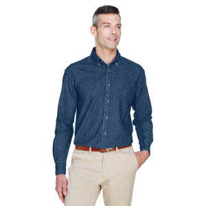 Mens Long Sleeve Denim Shirt