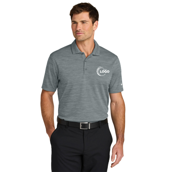 Mens Nike DriFit Striated Polo