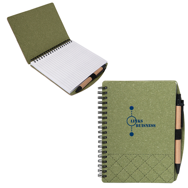 Geneva Cardboard Spiral Notebook